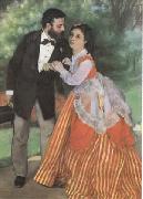 Pierre-Auguste Renoir The Painter Sisley and his Wife (mk09) oil painting reproduction